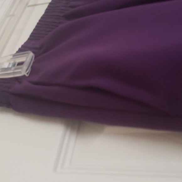 Alfred Dunner Woman's Deep Purple Elastic Waist Pull On Slacks Size 18W - Picture 3 of 8
